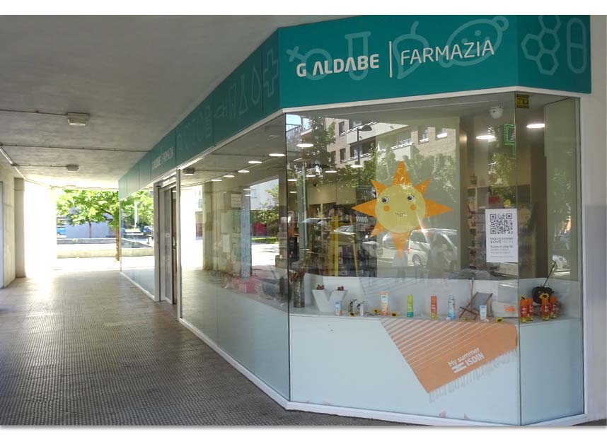 Farmacia Aldabe en Hernani (Gipuzkoa)